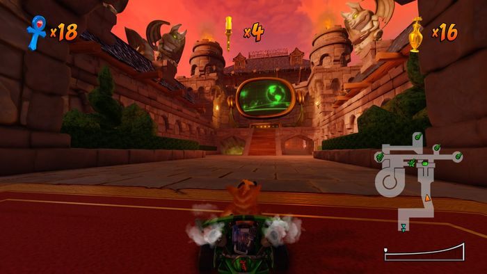 Po ukończeniu ich odblokuje się wyścig z bossem - Pinstripe Potoroo - Tryb Adventure w Crash Team Racing Nitro Fueled - Crash Team Racing Nitro-Fueled - poradnik do gry