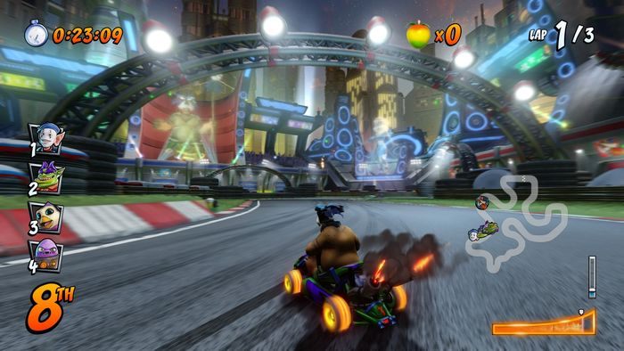 Powerslide dzieli się na tak zwane - boosty - Powerslide w Crash Team Racing Nitro Fueled - Crash Team Racing Nitro-Fueled - poradnik do gry