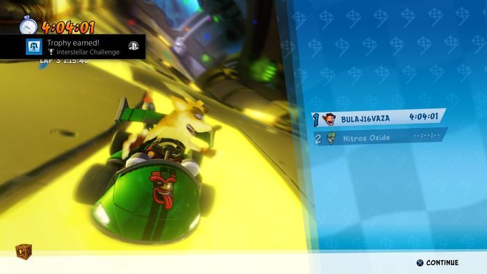 Rodzaj trofeum: złote - Trofea w Crash Team Racing Nitro Fueled - Crash Team Racing Nitro-Fueled - poradnik do gry