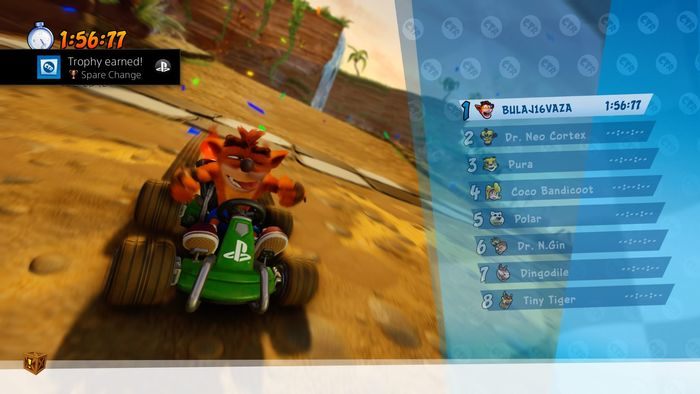 Rodzaj trofeum: brązowe - Trofea w Crash Team Racing Nitro Fueled - Crash Team Racing Nitro-Fueled - poradnik do gry