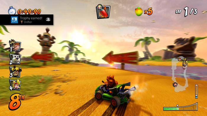 Rodzaj trofeum: srebrne - Trofea w Crash Team Racing Nitro Fueled - Crash Team Racing Nitro-Fueled - poradnik do gry