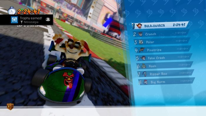 Rodzaj trofeum: brązowe - Trofea w Crash Team Racing Nitro Fueled - Crash Team Racing Nitro-Fueled - poradnik do gry