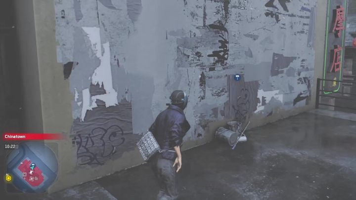 Street art wykonasz na ścianie, na prawo od wejścia do budynku - Watch Dogs Legion: Street art - mapa City of Westminster, lokacje - Watch Dogs Legion - poradnik do gry