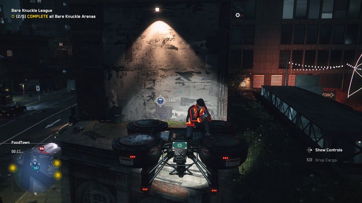 Street art znajduje się niedaleko przy wejściu do baru, który jest w dzielnicy FoodTown - Watch Dogs Legion: Street art - mapa Islington i Hackney, lokacje - Watch Dogs Legion - poradnik do gry