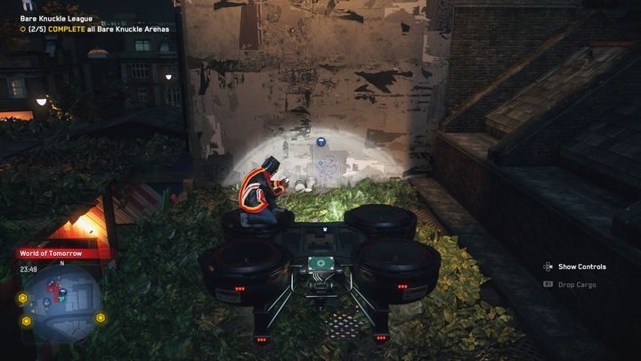 Street art znajduje się w barze World of Tommorow - Watch Dogs Legion: Street art - mapa Islington i Hackney, lokacje - Watch Dogs Legion - poradnik do gry