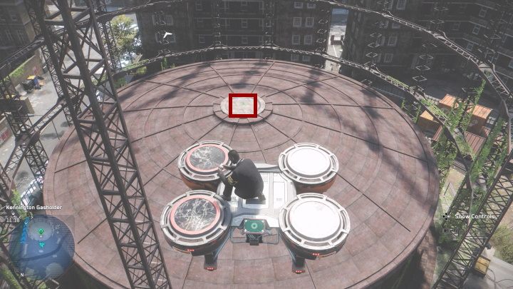 Najprostszą drogą do zdobycia tych punktów technologii jest rozbicie drewnianej ściany z namalowanych czerwonym X, znajdującej się nieopodal głównej bramy - Watch Dogs Legion: Punkty technologii - mapa Lambeth, lokacje - Watch Dogs Legion - poradnik do gry