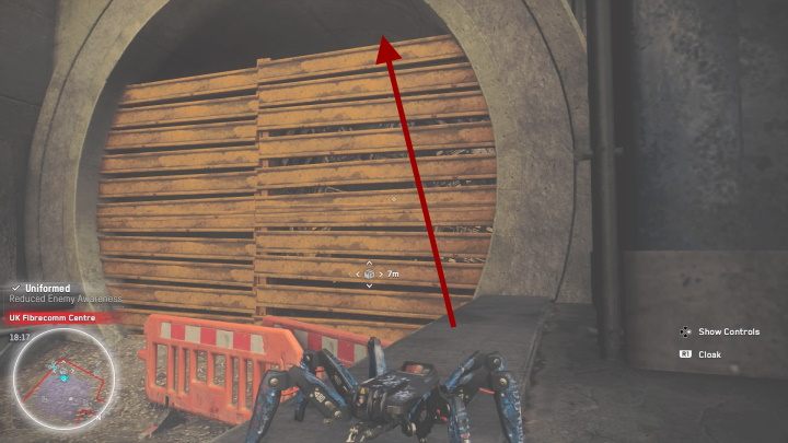 Aby dostać się do reliktu musisz udać się nie tył kompleksu - do ogrodów - Watch Dogs Legion: Relikty - mapa Lambeth, lokacje - Watch Dogs Legion - poradnik do gry