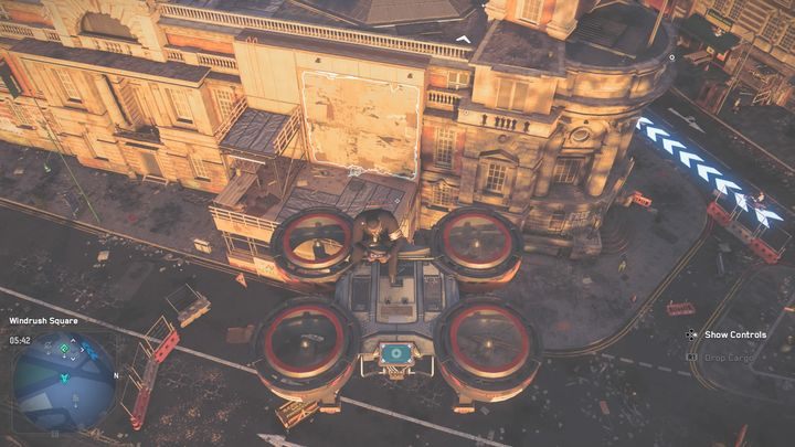 Miejsce na street art znajduje się na wyższym piętrze budynku - Watch Dogs Legion: Street art - mapa Lambeth, lokacje - Watch Dogs Legion - poradnik do gry