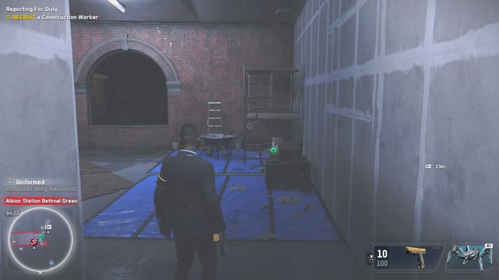 W rogu obiektu znajduje się niewielki budynek, w którym znajdują się punkty technologii - Watch Dogs Legion: Punkty technologii - mapa Tower Hamlets, lokacje - Watch Dogs Legion - poradnik do gry