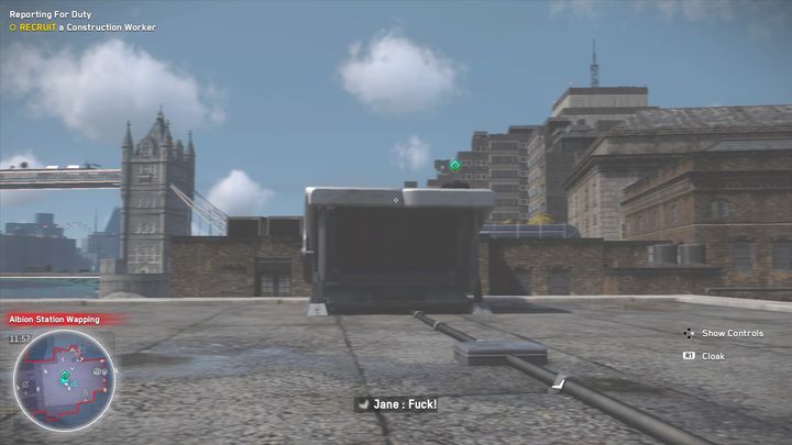 Punkty technologii znajdują się w pomieszczeniu pod płytą przystani - Watch Dogs Legion: Punkty technologii - mapa Tower Hamlets, lokacje - Watch Dogs Legion - poradnik do gry