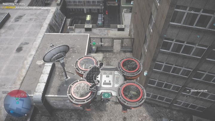 Punkty technologii znajdują się wewnątrz kompleksu - Watch Dogs Legion: Punkty technologii - mapa Southwark, lokacje - Watch Dogs Legion - poradnik do gry