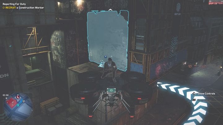 Miejsce na street art znajduje się nad barem - Watch Dogs Legion: Street art - mapa Southwark, lokacje - Watch Dogs Legion - poradnik do gry