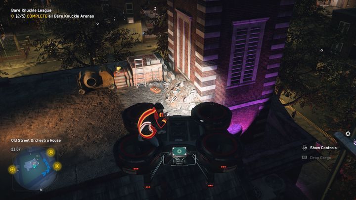 Miejsce to znajduje się na dachu hali orkiestrowej na Old Street - Watch Dogs Legion: Relikty - mapa Islington i Hackney, lokacje - Watch Dogs Legion - poradnik do gry