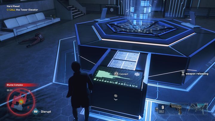 Następnie gdy już będziesz na miejscu, wysiądź z auta i wejdź do środka - Watch Dogs Legion: Twardy reset - solucja, opis przejścia - Watch Dogs Legion - poradnik do gry