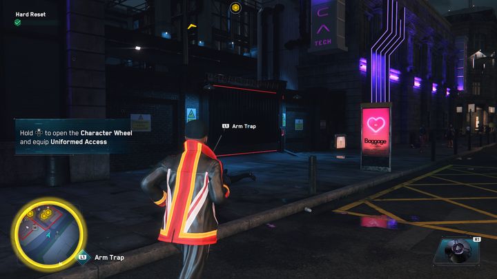 Wejdź do środka budynku zaznaczonego na mapie - Watch Dogs Legion: Twardy reset - solucja, opis przejścia - Watch Dogs Legion - poradnik do gry