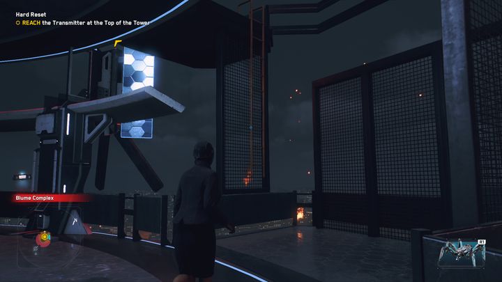 Gdy już odeprzesz atak nieprzyjaciela, udaj się na wyższe piętro za pomocą drabiny - Watch Dogs Legion: Twardy reset - solucja, opis przejścia - Watch Dogs Legion - poradnik do gry