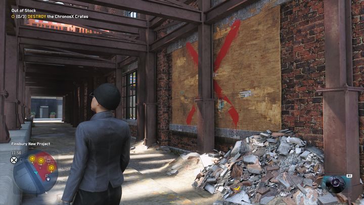 Następnie, gdy będziesz w środku, znajdziesz się w strefie zastrzeżonej - Watch Dogs Legion: Braki magazynowe - solucja, opis przejścia - Watch Dogs Legion - poradnik do gry