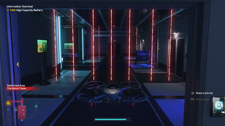 Mówiąc o laserach, należy pamiętać, że nie zadają one żadnych obrażeń - Watch Dogs Legion: Przeładowanie informacją - solucja, opis przejścia - Watch Dogs Legion - poradnik do gry