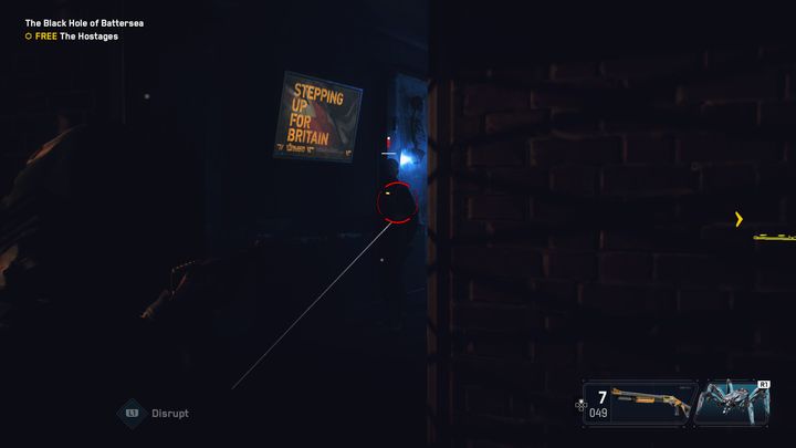 Gdy już dojdziesz do ostatniego pomieszczenia, pokonaj jednego ze strażników - Watch Dogs Legion: Czarna dziura pod Battersea - solucja, opis przejścia - Watch Dogs Legion - poradnik do gry