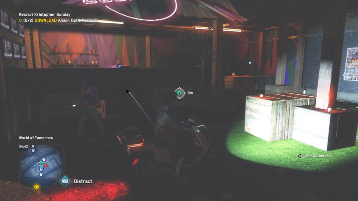 Punk technologii znajduje się w środku klubu na dolnym piętrze przy automatach do gry - Watch Dogs Legion: Punkty technologii - mapa Islington i Hackney - Watch Dogs Legion - poradnik do gry