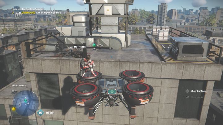 Wieża jest miejscem publicznym, więc nie będzie kłopotu w tym miejscu z wrogami - Watch Dogs Legion: Punkty technologii - mapa Islington i Hackney - Watch Dogs Legion - poradnik do gry