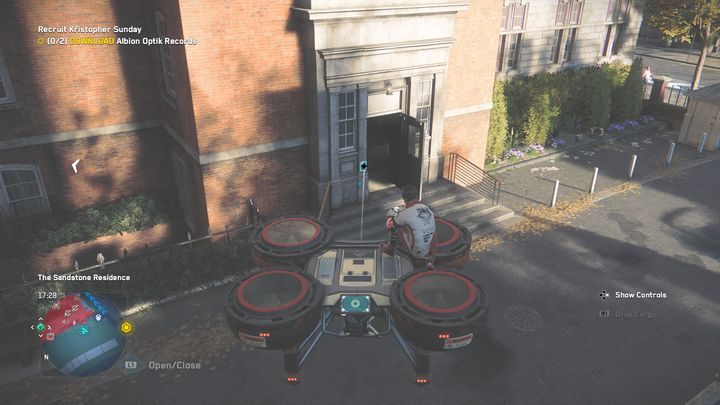 Wyląduj w ogródku, tam znajduje się właśnie klucz dostępu - Watch Dogs Legion: Punkty technologii - mapa Islington i Hackney - Watch Dogs Legion - poradnik do gry
