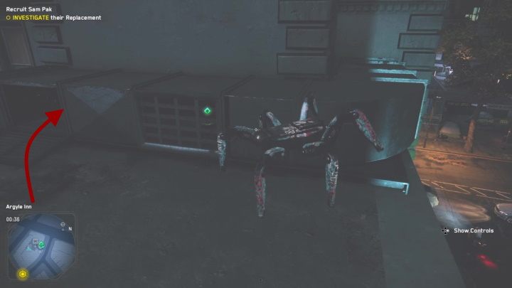 Punkt technologii znajduje się na dachu przybudówki - Watch Dogs Legion: Punkty technologii - mapa Camden - Watch Dogs Legion - poradnik do gry