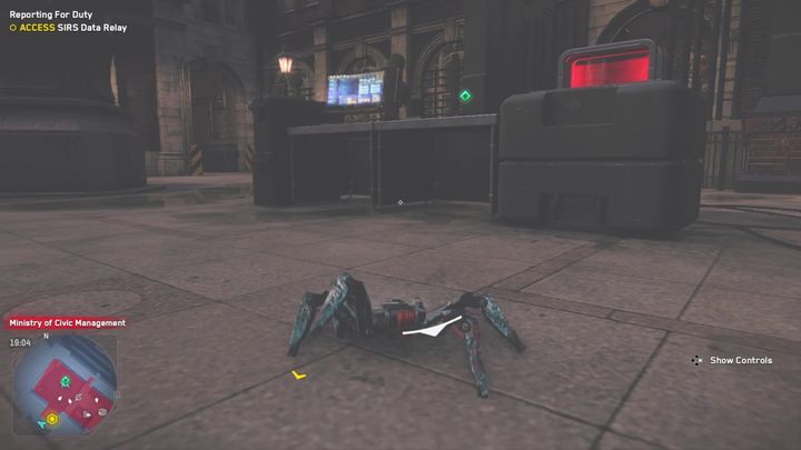 W alejce nieopodal stacji metra Camden Town stoi podnośnik - Watch Dogs Legion: Punkty technologii - mapa Camden - Watch Dogs Legion - poradnik do gry