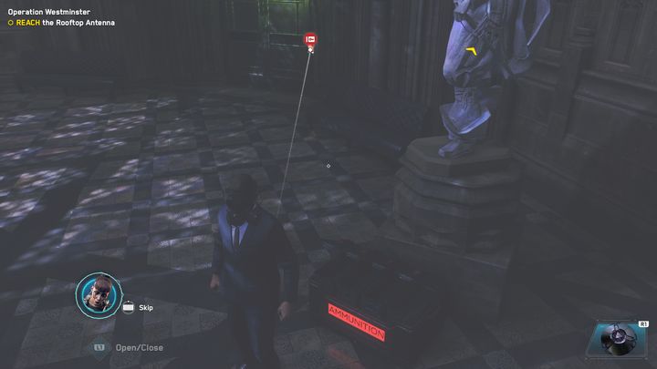 Po dezaktywacji bomby, udaj się do kolejnego pomieszczenia - Watch Dogs Legion: Operacja Westminister, prolog - solucja, opis przejścia - Watch Dogs Legion - poradnik do gry