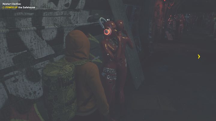 Po przywróceniu zasilania do drzwi, otwórz je i udaj się dalej - Watch Dogs Legion: DedSec z popiołów - solucja, opis przejścia - Watch Dogs Legion - poradnik do gry