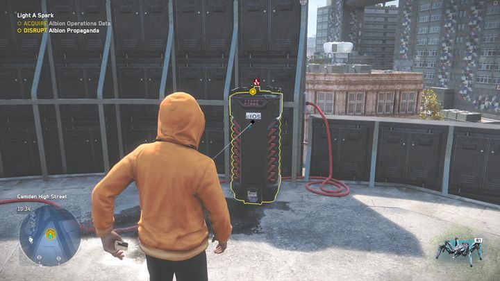 Gdy będziesz już na miejscu, zhakuj serwer, dzięki czemu wykonasz jedno z dwóch zadań - Watch Dogs Legion: Iskra krzesząca ogień - solucja, opis przejścia - Watch Dogs Legion - poradnik do gry