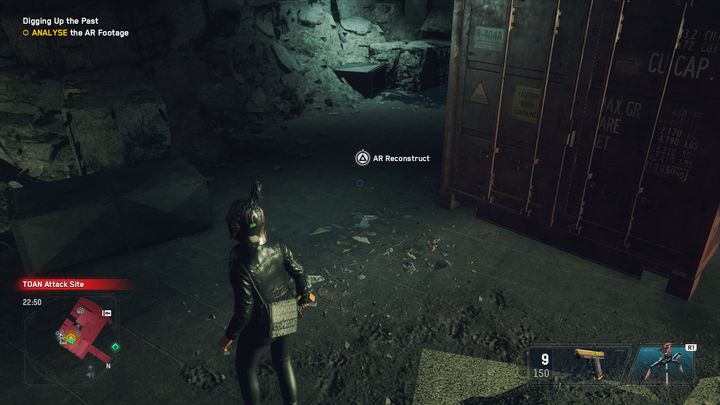 Wykonaj rekonstrukcję AR i postępuj zgodnie z instrukcjami (analizuj i skanuj osoby i miejsca, które pojawią się podczas rekonstrukcji) - Watch Dogs Legion: Rozgrzebywanie przeszłości - solucja, opis przejścia - Watch Dogs Legion - poradnik do gry