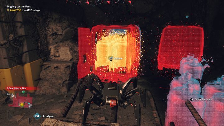 Na końcu wentylacji, pojawi się kolejna rekonstrukcja - Watch Dogs Legion: Rozgrzebywanie przeszłości - solucja, opis przejścia - Watch Dogs Legion - poradnik do gry