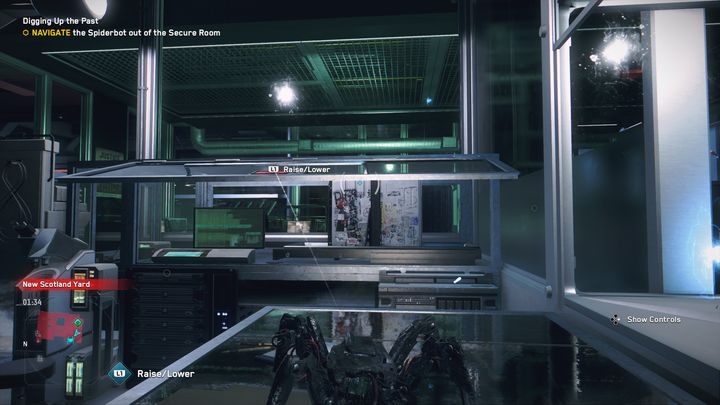 Podnieś okoliczne szyby, aby móc dostać się wyżej uszkodzonym pająkobotem - Watch Dogs Legion: Rozgrzebywanie przeszłości - solucja, opis przejścia - Watch Dogs Legion - poradnik do gry