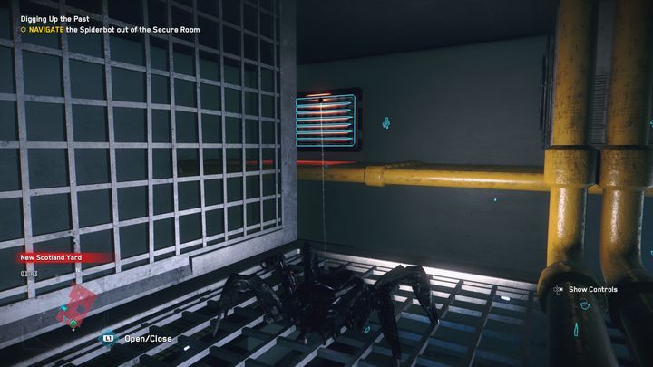 Skacz coraz to wyżej i otwórz klatkę, wejdź do szybu wentylacyjnego i idź przed siebie - Watch Dogs Legion: Rozgrzebywanie przeszłości - solucja, opis przejścia - Watch Dogs Legion - poradnik do gry