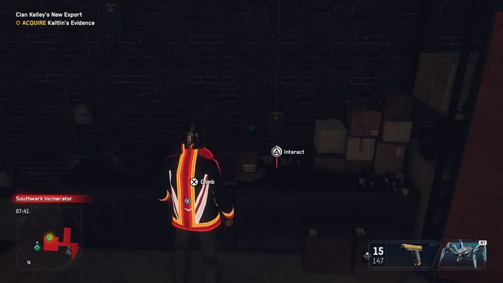 Następnie udaj się do kolejnego pomieszczenia, które znajduje się po prawej stronie - Watch Dogs Legion: Nowy towar eksportowy - solucja, opis przejścia - Watch Dogs Legion - poradnik do gry