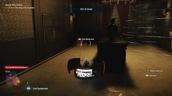 Niedaleko pająkobota znajduje się kratka do otworzenia, przejdź przez szyb wentylacyjny, tam znajdziesz komputer - Watch Dogs Legion: Krwawa Mary Kelley - solucja, opis przejścia - Watch Dogs Legion - poradnik do gry