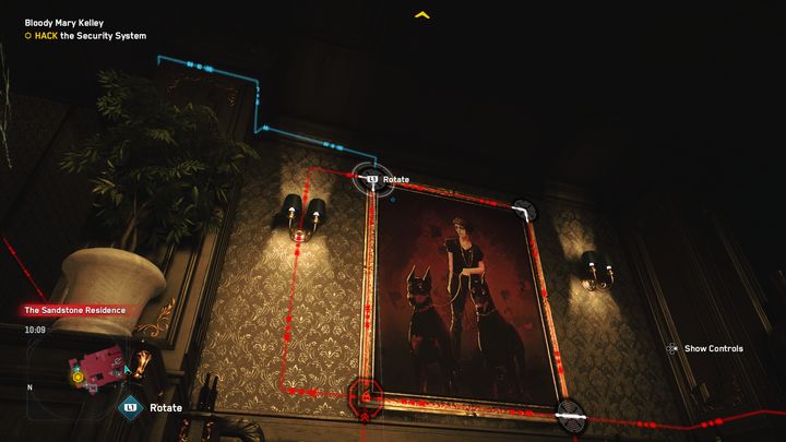 Próbując go zhakować, pojawi się czerwona linia, blokująca dostęp - Watch Dogs Legion: Krwawa Mary Kelley - solucja, opis przejścia - Watch Dogs Legion - poradnik do gry