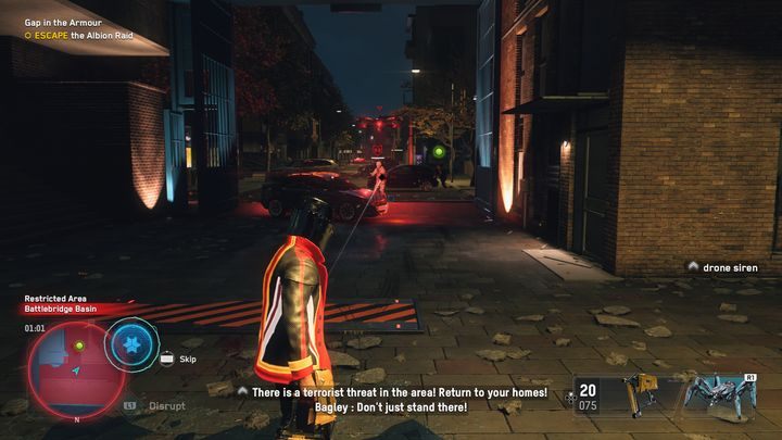 Następnie załączy się dłuższa cutscenka - Watch Dogs Legion: Luka w pancerzu - solucja, opis przejścia - Watch Dogs Legion - poradnik do gry