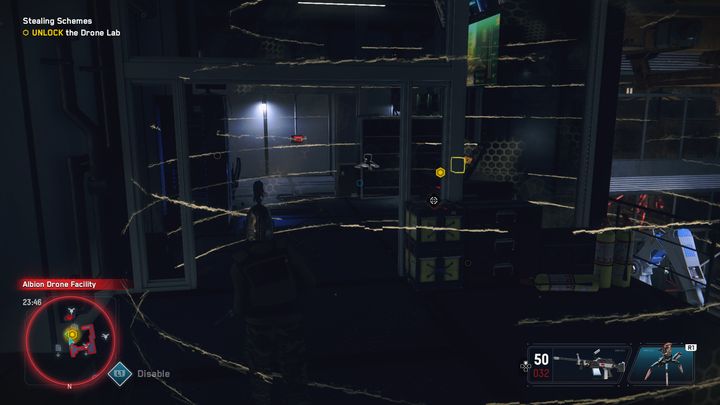 Gdy już zneutralizujesz zagrożenie, udaj się na górne piętro i podejdź do komputera Albionu - Watch Dogs Legion: Plan kradzieży planów - solucja, opis przejścia - Watch Dogs Legion - poradnik do gry