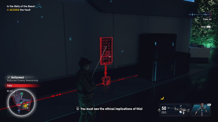 Wejdź w interakcje z terminalem a następnie udaj się do środka pomieszczenia, które było wcześniej zamknięte - Watch Dogs Legion: W brzuchu bestii - solucja, opis przejścia - Watch Dogs Legion - poradnik do gry