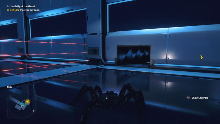 Ostatni laserowy etap to 3 wiązki lasera poruszające się w pionie i 3 w poziomie - Watch Dogs Legion: W brzuchu bestii - solucja, opis przejścia - Watch Dogs Legion - poradnik do gry