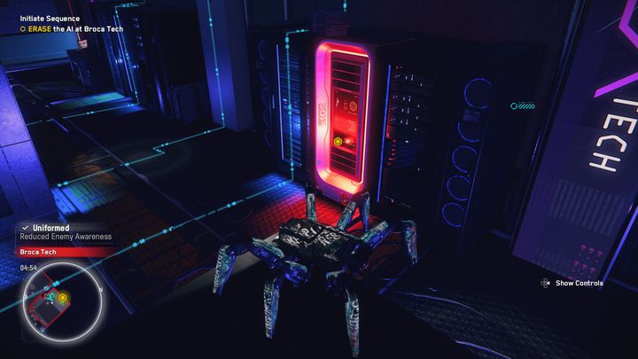 Łącząc wszystkie przewody ze sobą, podejdź do głównego serwera - Watch Dogs Legion: Rozpoczęcie sekwencji - solucja, opis przejścia - Watch Dogs Legion - poradnik do gry