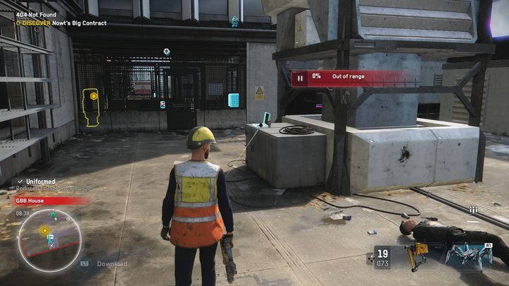 Obiekt jest również zastrzeżony, więc uważaj na strażników - Watch Dogs Legion: 404 Nie znaleziono - solucja, opis przejścia - Watch Dogs Legion - poradnik do gry