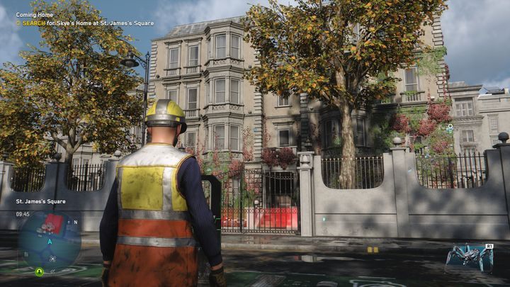 Gdy już zlokalizujesz budynek, przejmij kontrolę nad którymś z dronów - Watch Dogs Legion: Powrót do domu - solucja, opis przejścia - Watch Dogs Legion - poradnik do gry