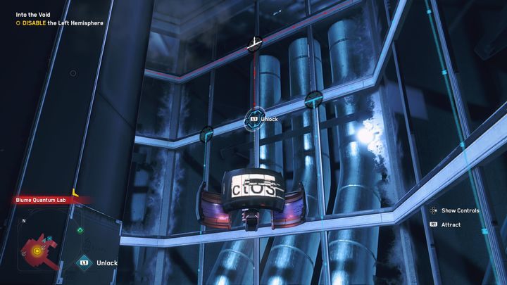 Aby odblokować środek, musisz połączyć lewą i prawą stronę - Watch Dogs Legion: Skok w pustkę - solucja, opis przejścia - Watch Dogs Legion - poradnik do gry