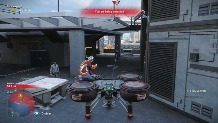 Obiekt jest zastrzeżony, dlatego uważaj na strażników - Watch Dogs Legion: Podstawy szpiegostwa - solucja, opis przejścia - Watch Dogs Legion - poradnik do gry