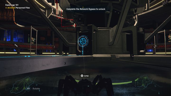 Następnie przejmij kontrolę nad pająkobotem - Watch Dogs Legion: Podstawy szpiegostwa - solucja, opis przejścia - Watch Dogs Legion - poradnik do gry