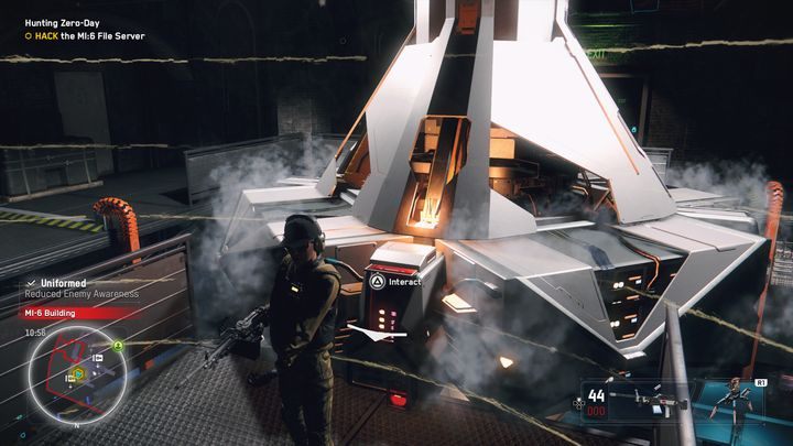 Nie zważając na to, jaki sposób wybierzesz, dostając się do środka, wejdź w interakcję z serwerem - Watch Dogs Legion: Polowanie na Zero-Day - solucja, opis przejścia - Watch Dogs Legion - poradnik do gry