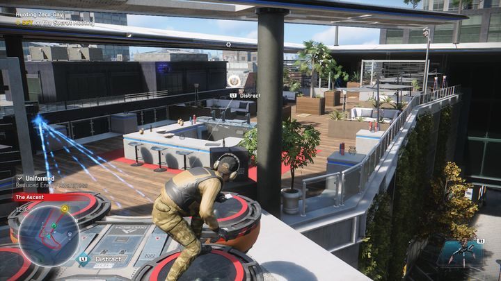 Skorzystaj z drona transportowego, aby dostać się na samą górę budynku - Watch Dogs Legion: Polowanie na Zero-Day - solucja, opis przejścia - Watch Dogs Legion - poradnik do gry